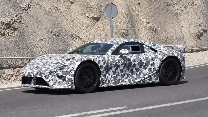 Lexus тестує новий електричний суперкар LFA